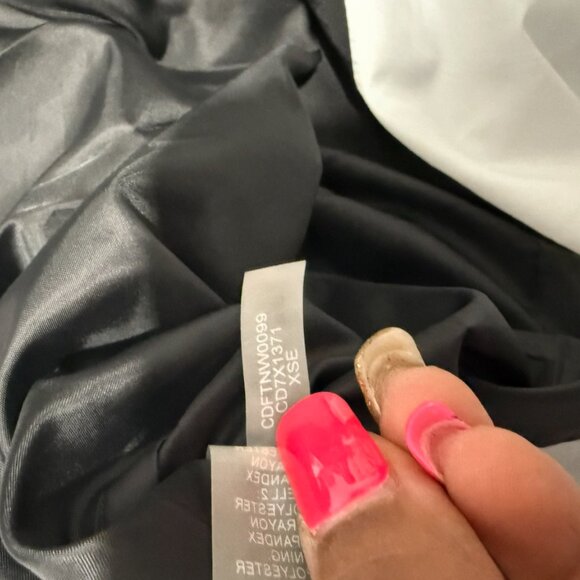 Calvin Klein Women Fit & Flare Casual Formal Dress Sleeveless Black Belt Sz 14 - Picture 13 of 13